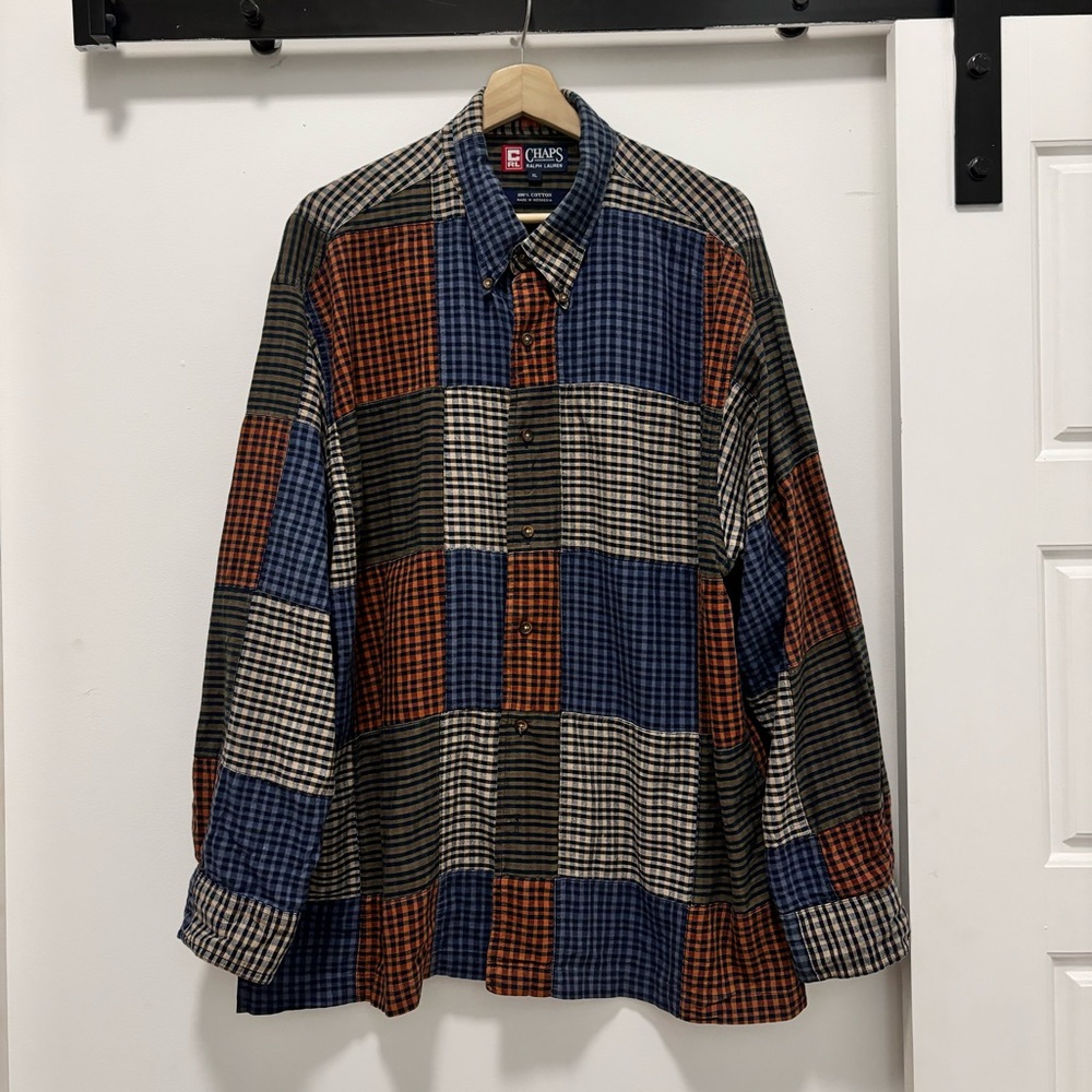 Chaps Ralph Lauren multi check flannel
